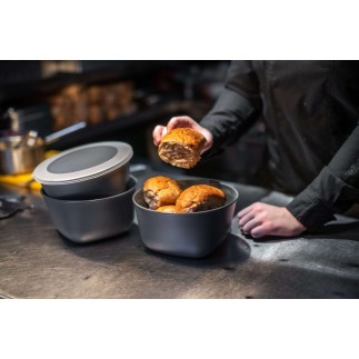 6 boîtes avec couvercle de 1.3 litres